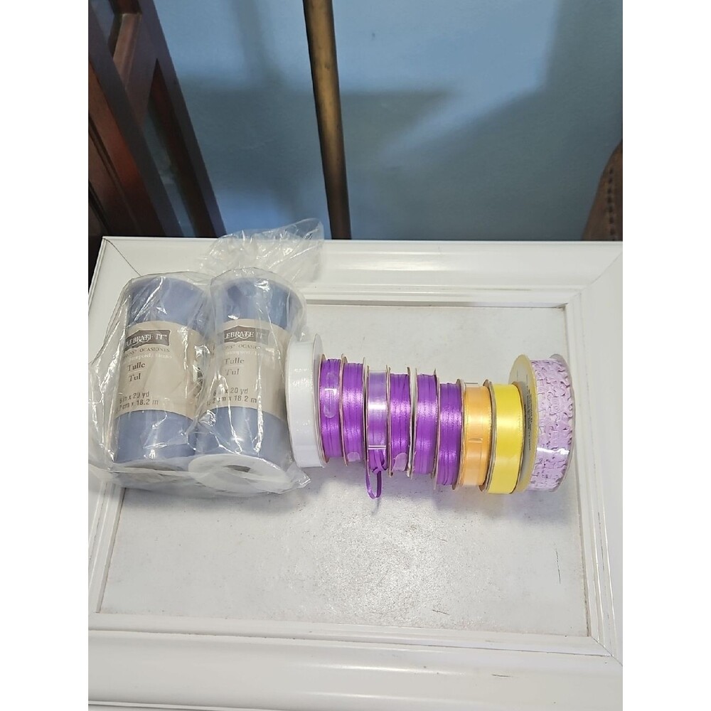 Assorted Ribbon & Tulle Bundle